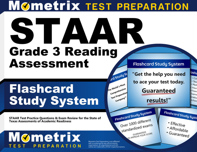 STAAR Grade 3 Reading Assessment Flashcard Study System
