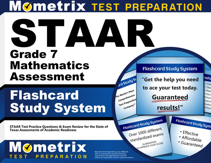 STAAR Grade 7 Mathematics Assessment Flashcard Study System