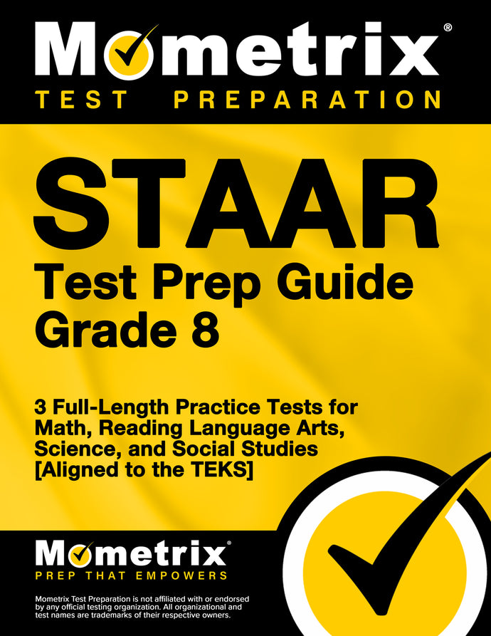 STAAR Test Prep Guide Grade 8