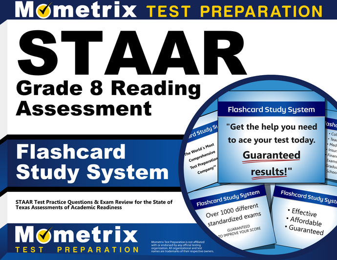 STAAR Grade 8 Reading Assessment Flashcard Study System