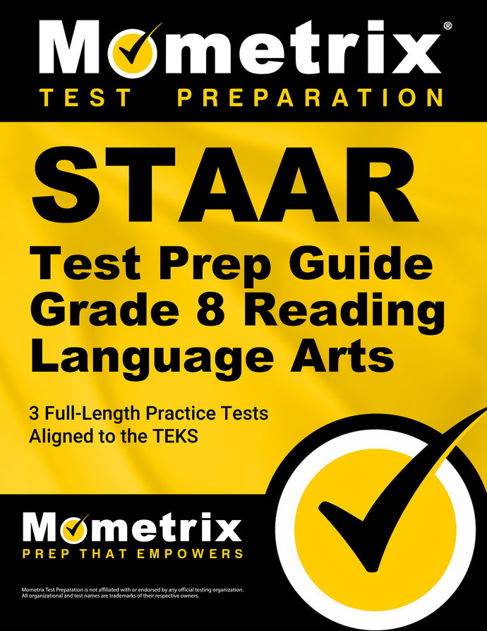 STAAR Test Prep Guide Grade 8 Reading Language Arts