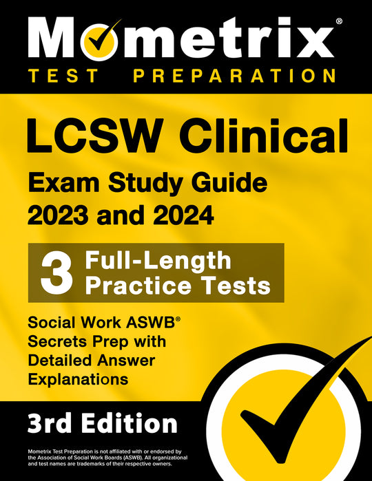 LCSW Clinical Exam Study Guide 2023 and 2024 Social Work ASWB Secrets