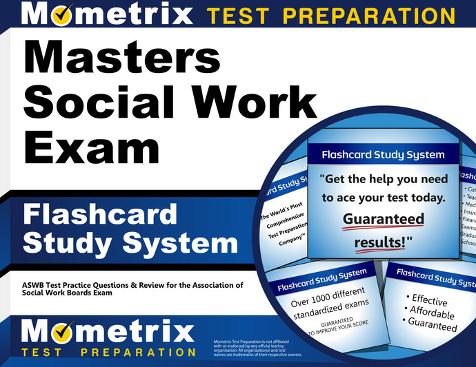 Masters Social Work Exam Flashcard Study System