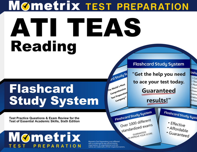 ATI TEAS Reading Flashcard Study System