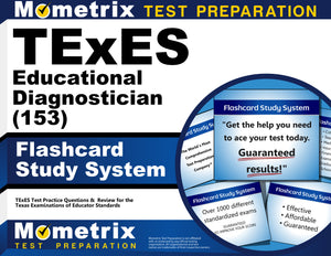 TExES Educational Diagnostician (153) Flashcard Study System
