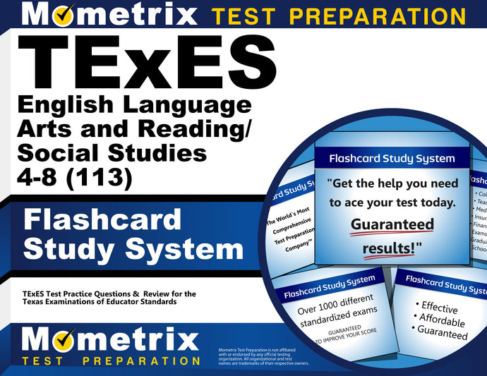 TExES English Language Arts and Reading/Social Studies 4-8 (113) Flashcard Study System