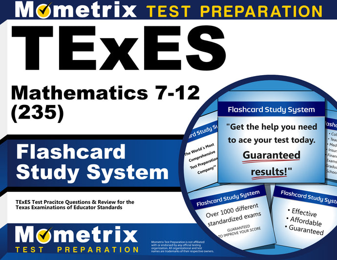 TExES Mathematics 7-12 (235) Flashcard Study System
