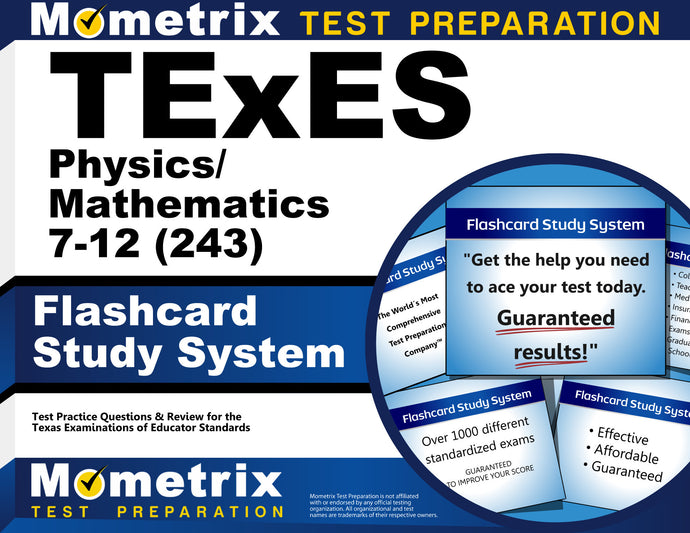 TExES Physics/Mathematics 7-12 (243) Flashcard Study System