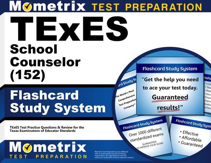TExES School Counselor (152) Flashcard Study System