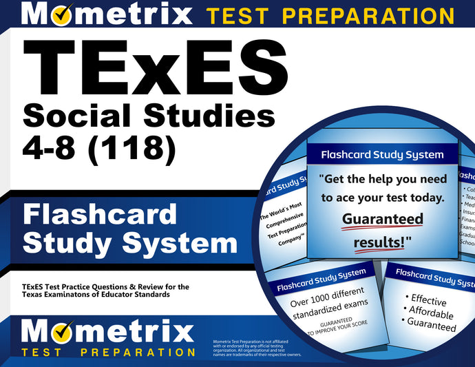 TExES Social Studies 4-8 (118) Flashcard Study System