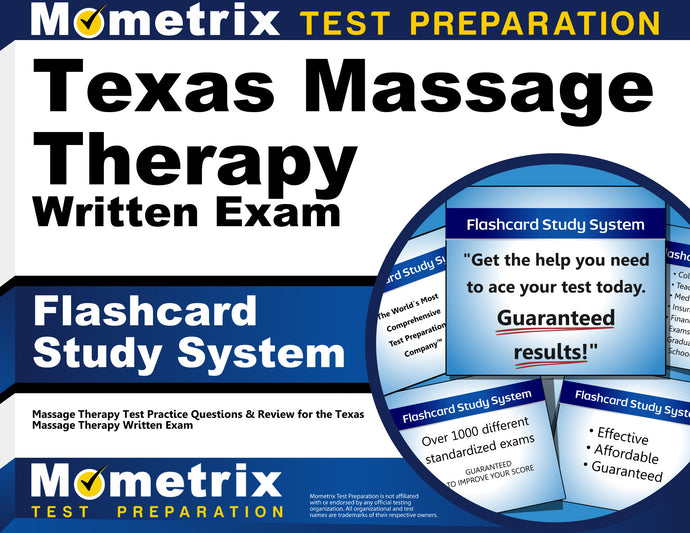 Texas Massage Therapy Written Exam Flashcard Study System