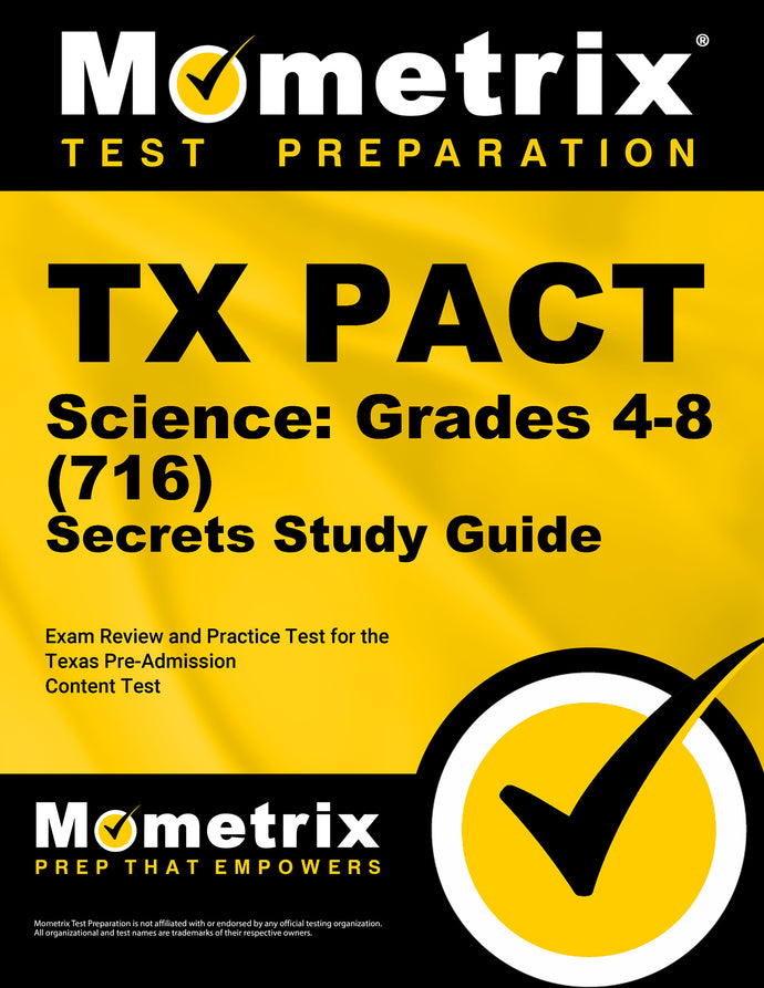 TX PACT Science: Grades 4-8 (716) Secrets Study Guide
