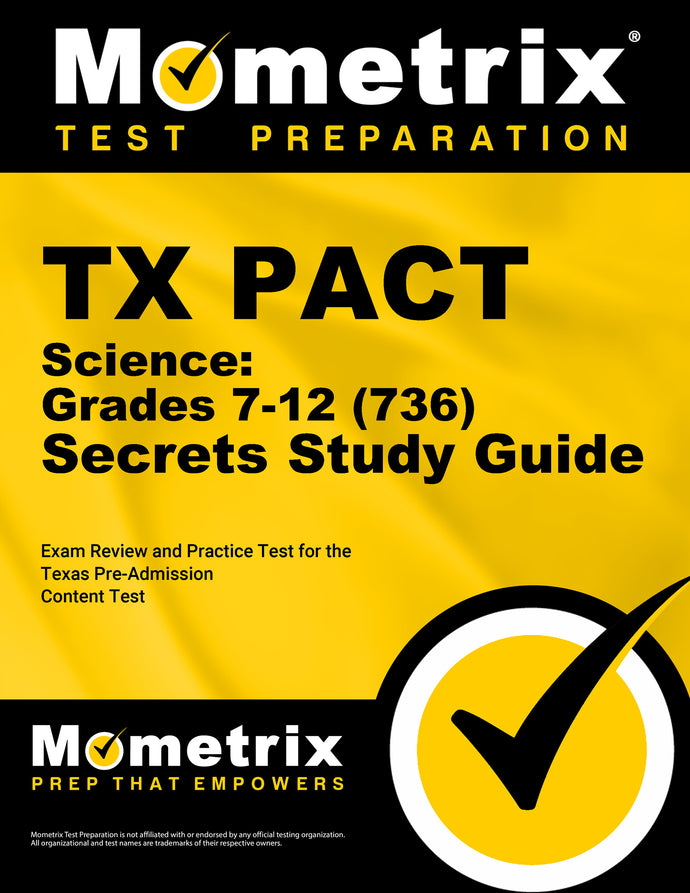 TX PACT Science: Grades 7-12 (736) Secrets Study Guide