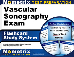 Vascular Sonography Exam Flashcard Study System
