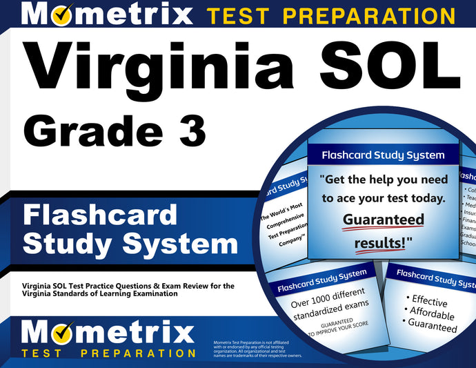 Virginia SOL Grade 3 Flashcard Study System