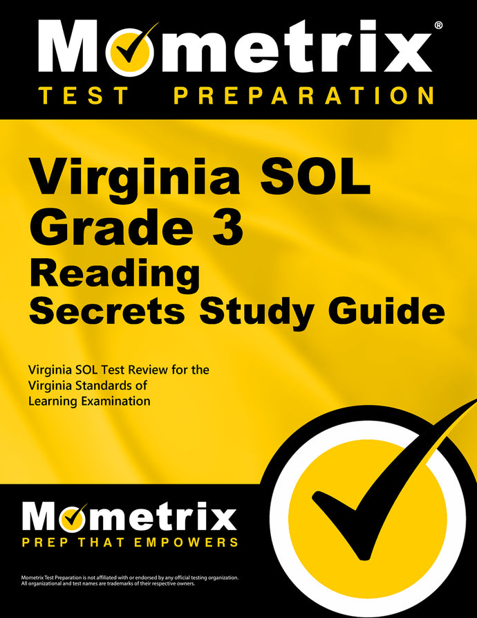 Virginia SOL Grade 3 Reading Secrets Study Guide