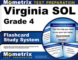 Virginia SOL Grade 4 Flashcard Study System
