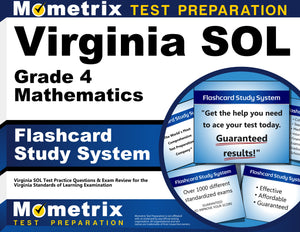 Virginia SOL Grade 4 Mathematics Flashcard Study System