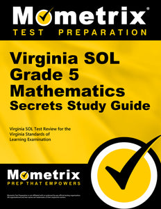 Virginia SOL Grade 5 Mathematics Secrets Study Guide