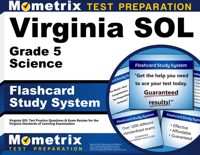 Virginia SOL Grade 5 Science Flashcard Study System