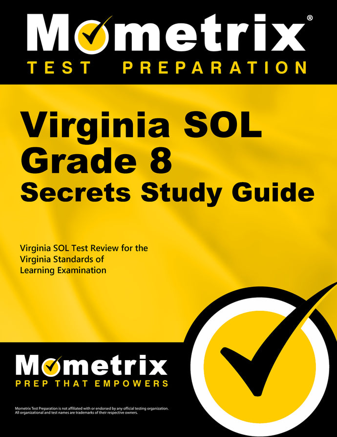 Virginia SOL Grade 8 Secrets Study Guide