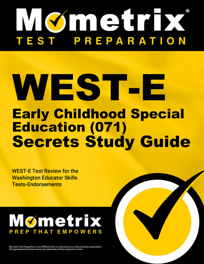 WEST-E Early Childhood Special Education (071) Secrets Study Guide