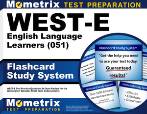 WEST-E English Language Learners (051) Flashcard Study System