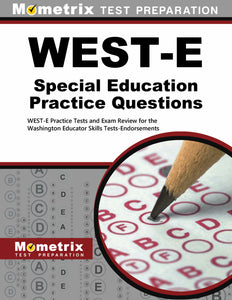WEST-E Special Education Practice Questions