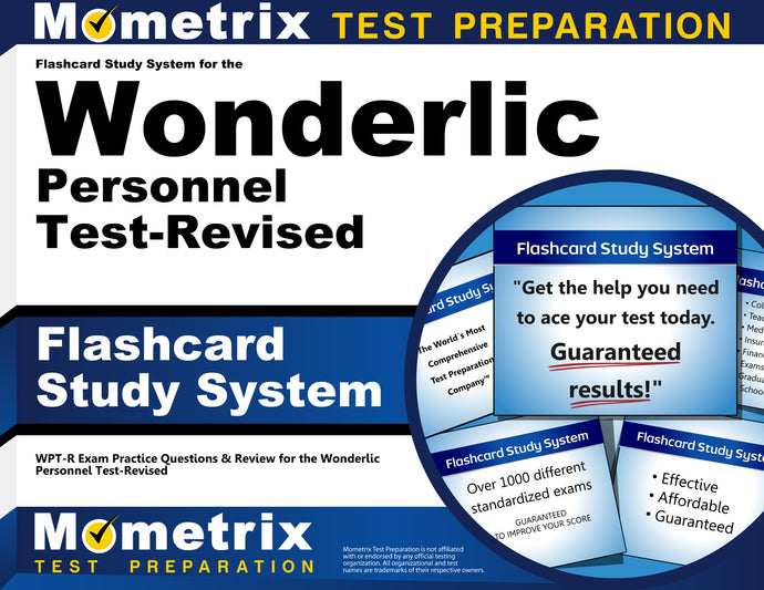 Flashcard Study System for the Wonderlic Personnel Test-Revised